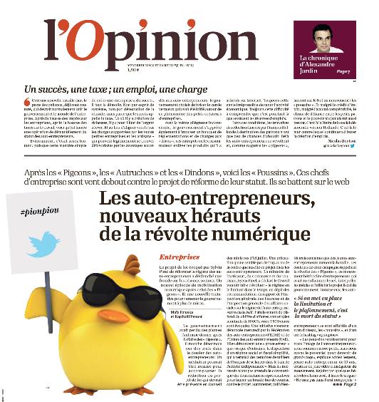 Autoentrepreneur l'opinion