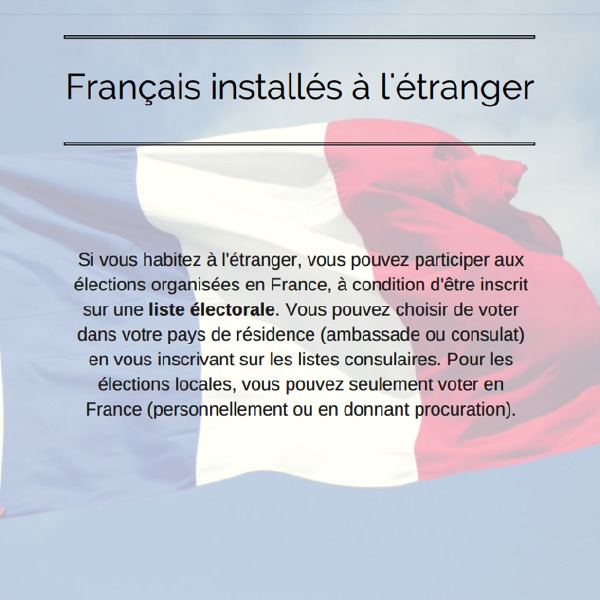 Français installés à l'étranger