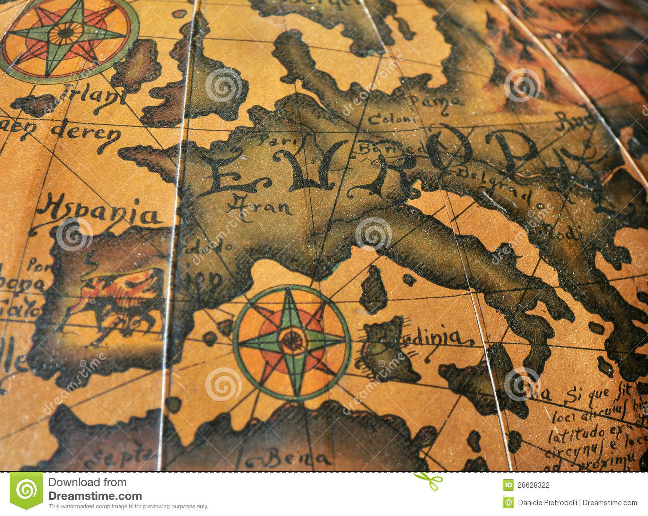 http://www.dreamstime.com/stock-photography-old-sepia-europe-map-image28628322