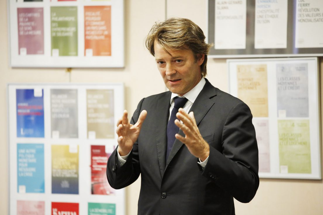 VENUE DE FRANÇOIS BAROIN À LA RÉUNION DE TRAVAIL DU SÉMINAIRE BASTIAT (19)
