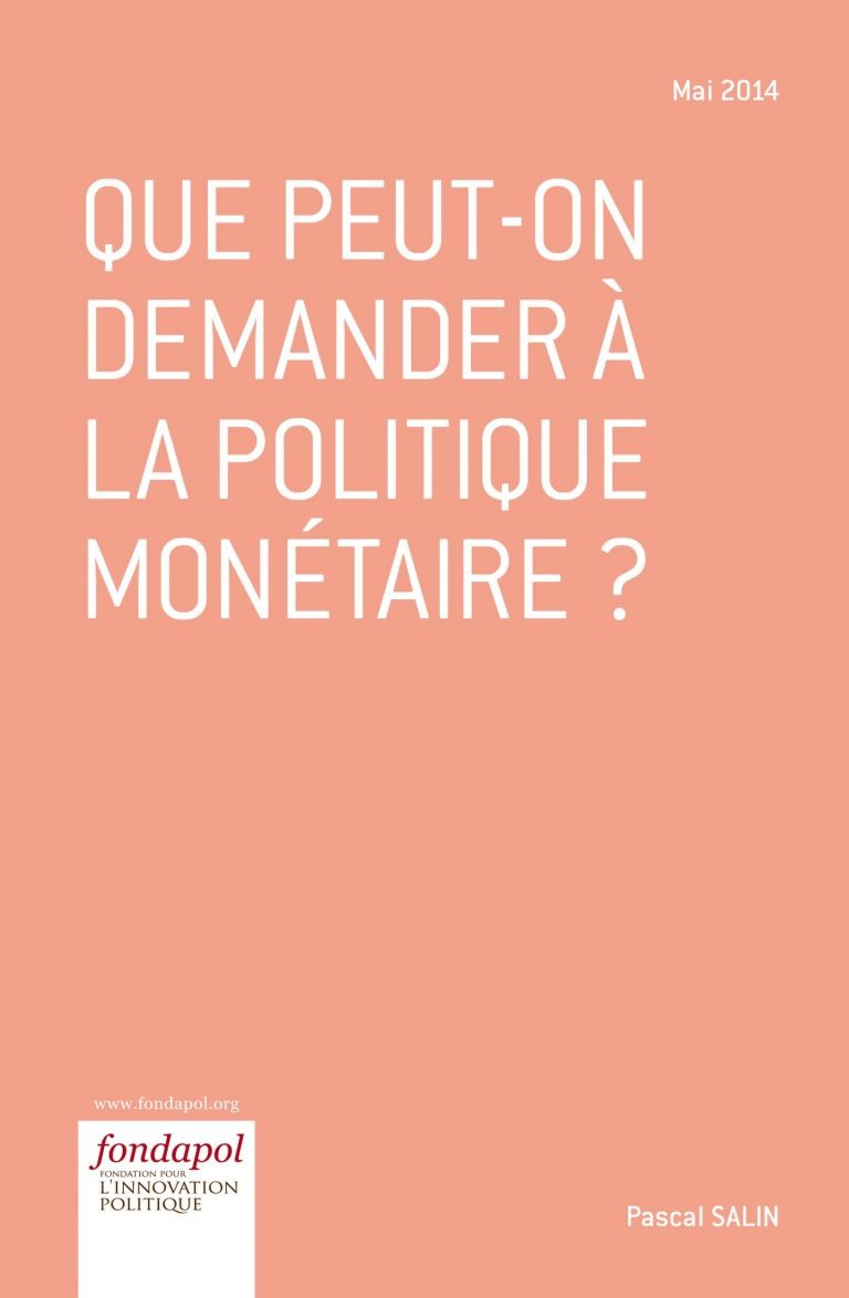 La Politique Monétaire Est-elle Toujours Efficace Dissertation